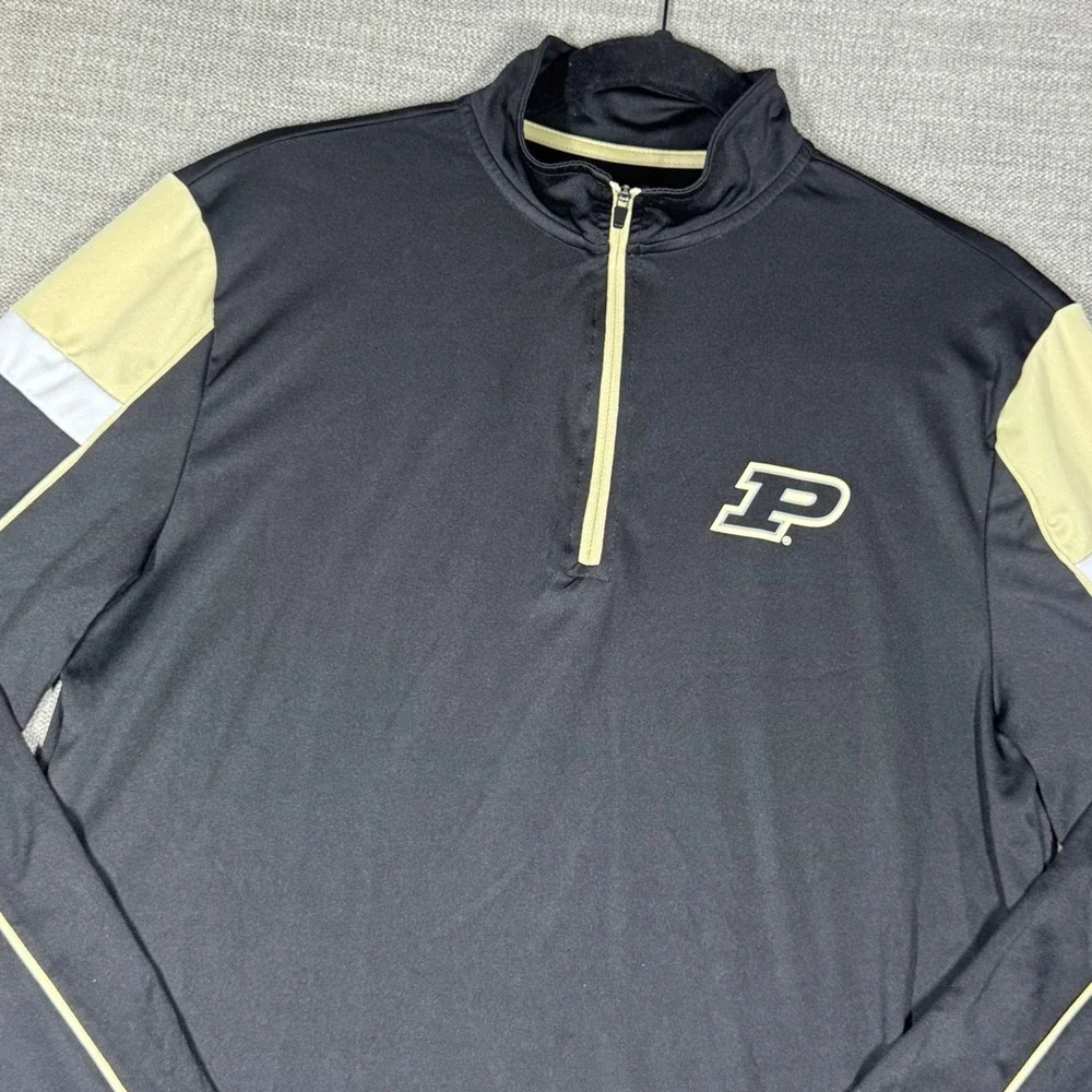 Purdue Boilermakers Nike Dri-Fit & Colosseum Quarter Zip Pullover Bundle Mens M